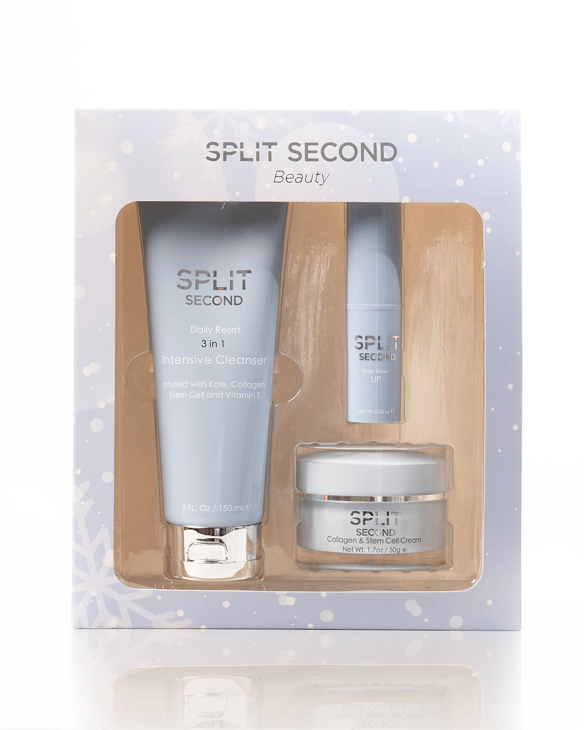Organic Vegan Skincare Gift Set for Men & Women - Hydrating Facial Kit with Cleanser, Toner, Moisturizer | Perfect for Teens, Travel & Holiday Gifting