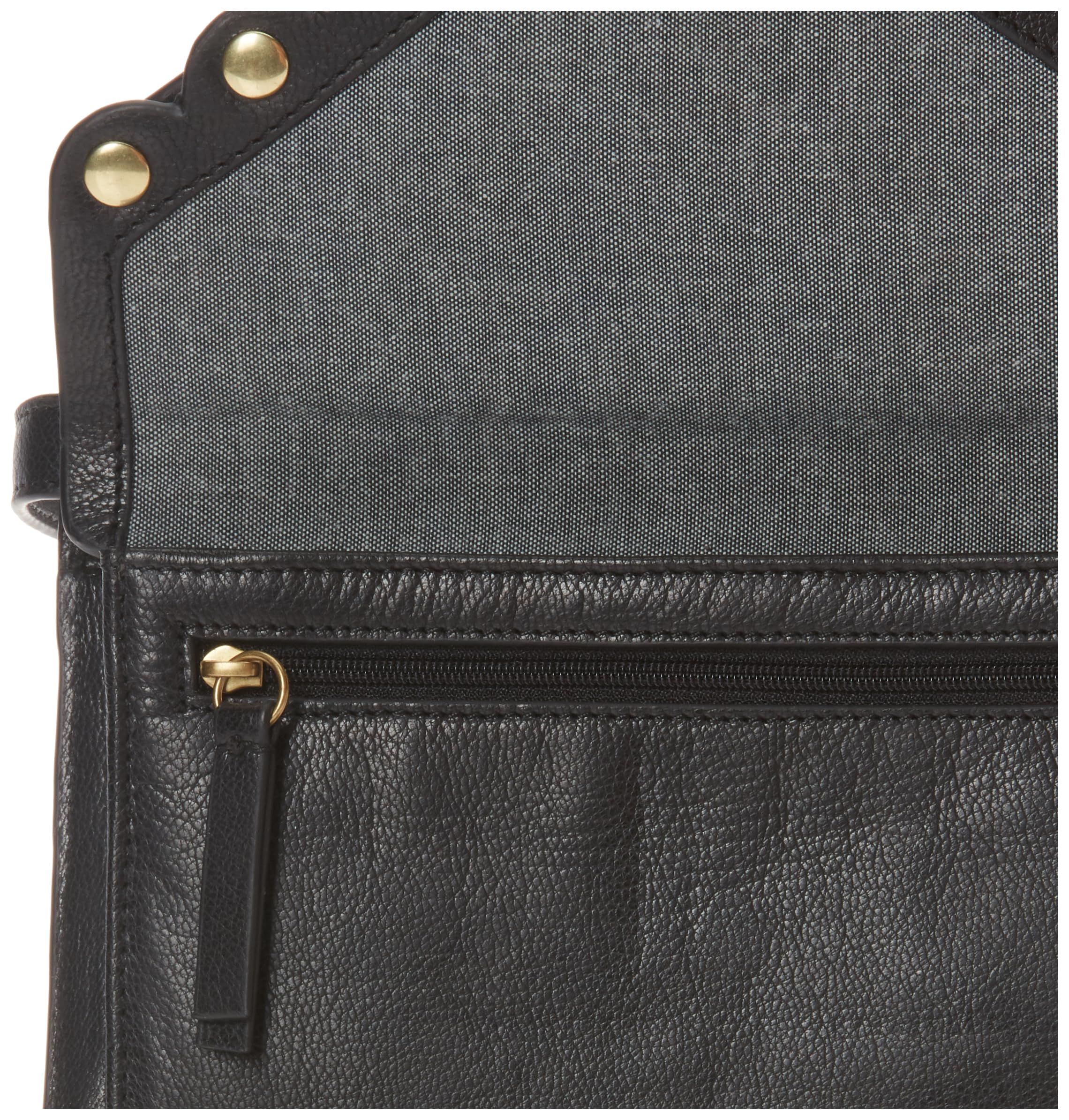 Lucky Brand Women's Ruth Genuine Leather Crossbody Bag - Stylish & Durable for Everyday Use, Work, Travel, and Date Night