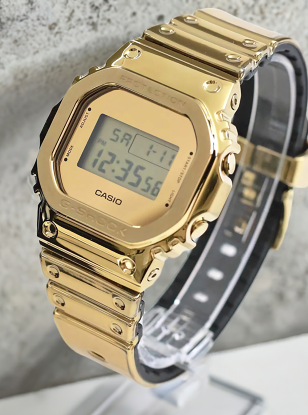 CASIO G-Shock GM-5600YMG-9JF Fine Metallic Series G-Steel Watch - Shock Resistant, Waterproof & Stylish for Outdoor Sports, Work & Everyday Wear