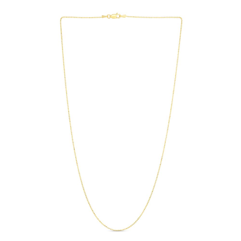 14K Gold 2.5mm Bead Chain Necklace - Dainty Delicate Jewelry for Women - Perfect for Layering, Gift Giving & Everyday Wear