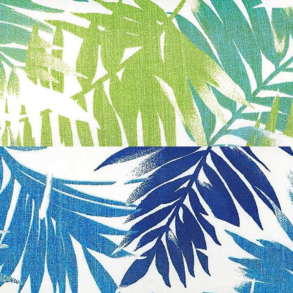 Blue & Green Leave