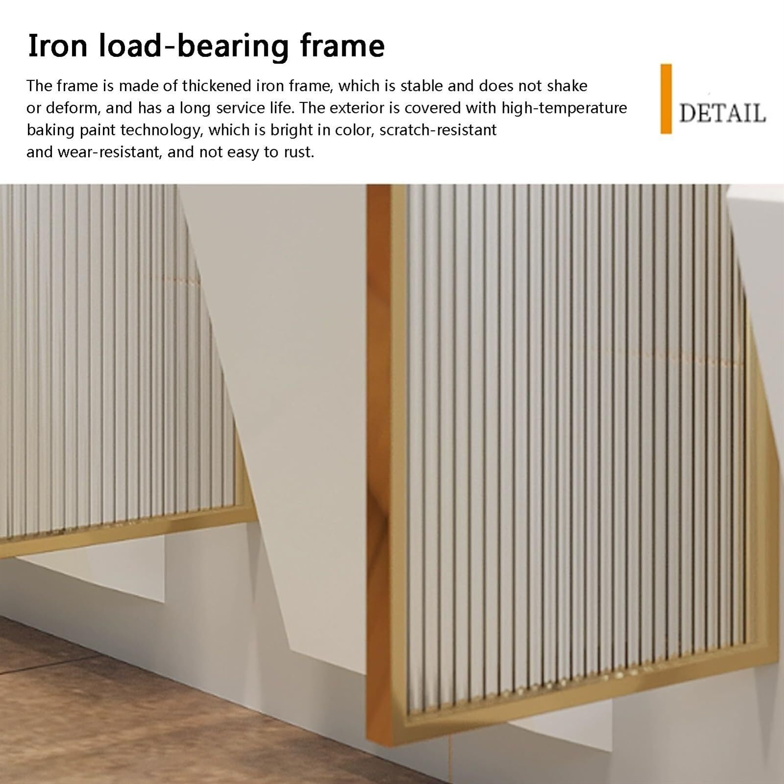 Wall-Mounted Men's Urinal Privacy Screen - Tempered Glass Toilet Partition for Public Restrooms - Decorative Urinal Divider for Schools, Restaurants & Offices - Rose Gold Finish (Ideal for High-Traffic Commercial Spaces)