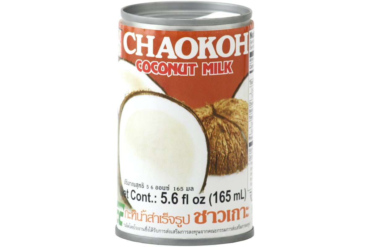 Chaokoh Coconut Milk - Premium 100% Pure Coconut Milk for Cooking, Baking & Smoothies - Vegan, Gluten-Free & Dairy-Free - Perfect for Thai Curries, Desserts & Healthy Drinks