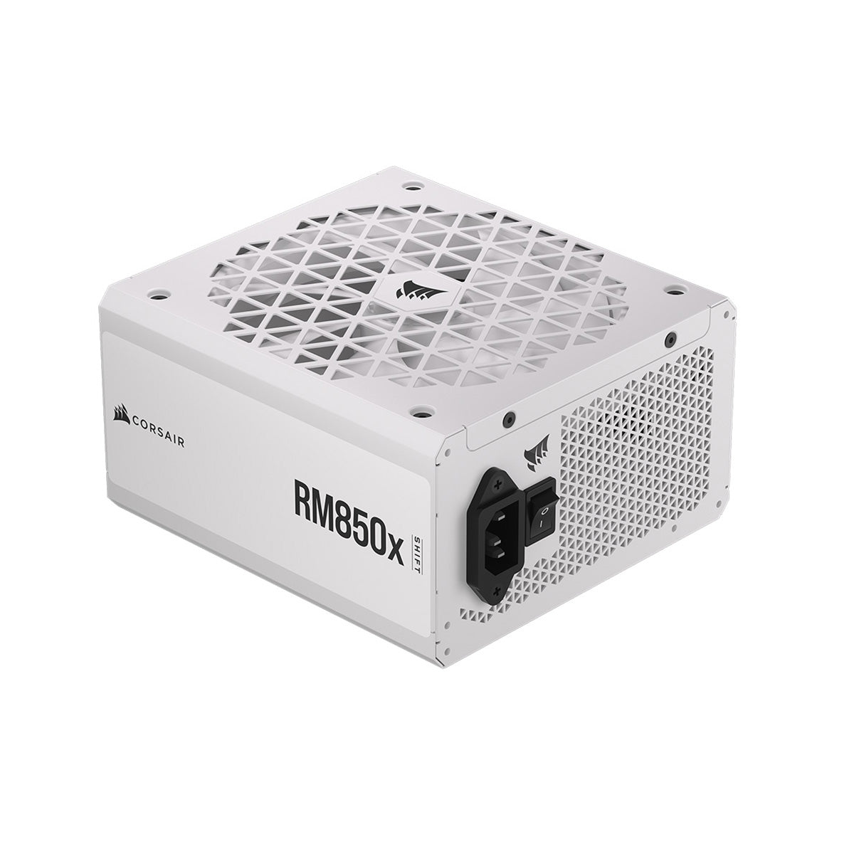 Corsair RM850x SHIFT 850W 80 Plus Gold Fully Modular ATX Power Supply - White Edition | Perfect for Gaming PCs, Workstations & High-End Builds
