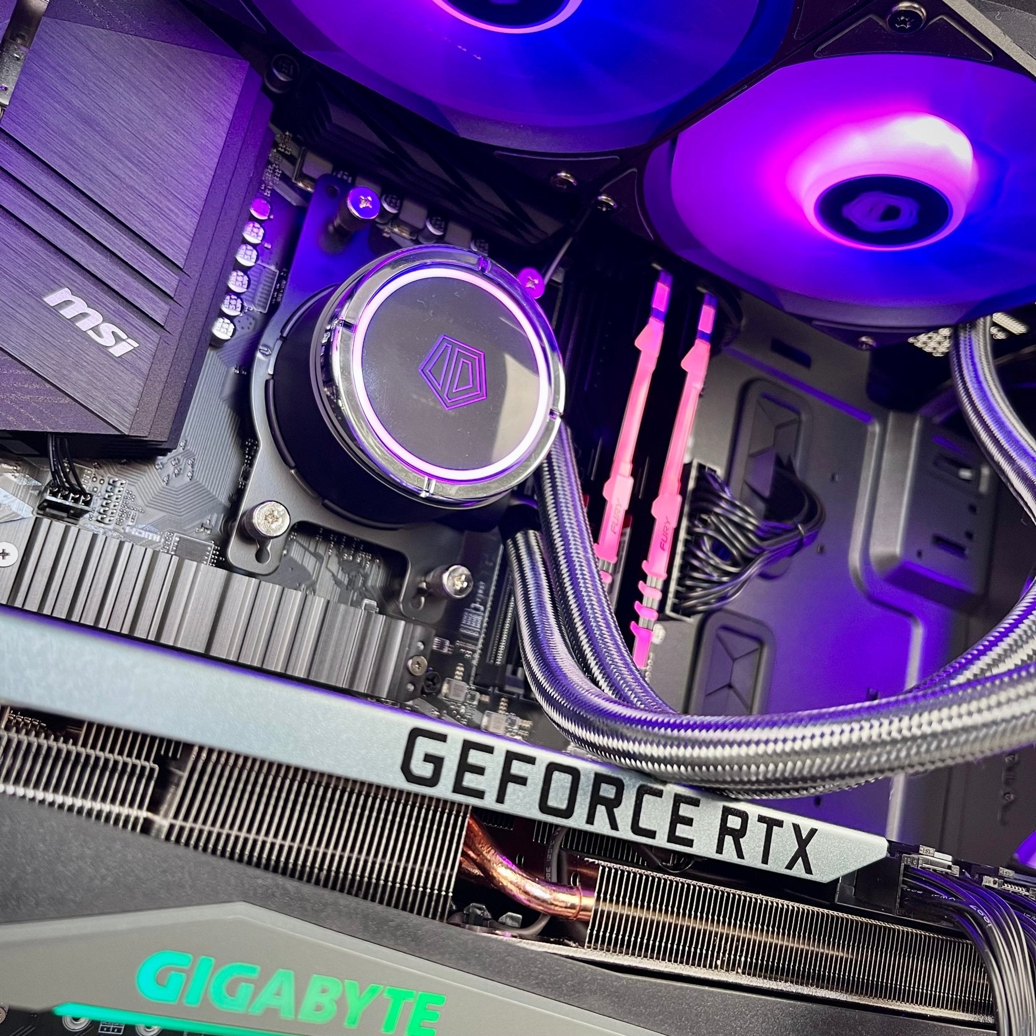 High-Performance Gaming PC - Intel Core i7/i9 & Ultra 7/9 Processors | NVIDIA RTX 40/50 Series & AMD Radeon RX 9070/9070 XT GPUs | Black Crystal R1 Case | Perfect for 4K Gaming, VR & Esports Tournaments