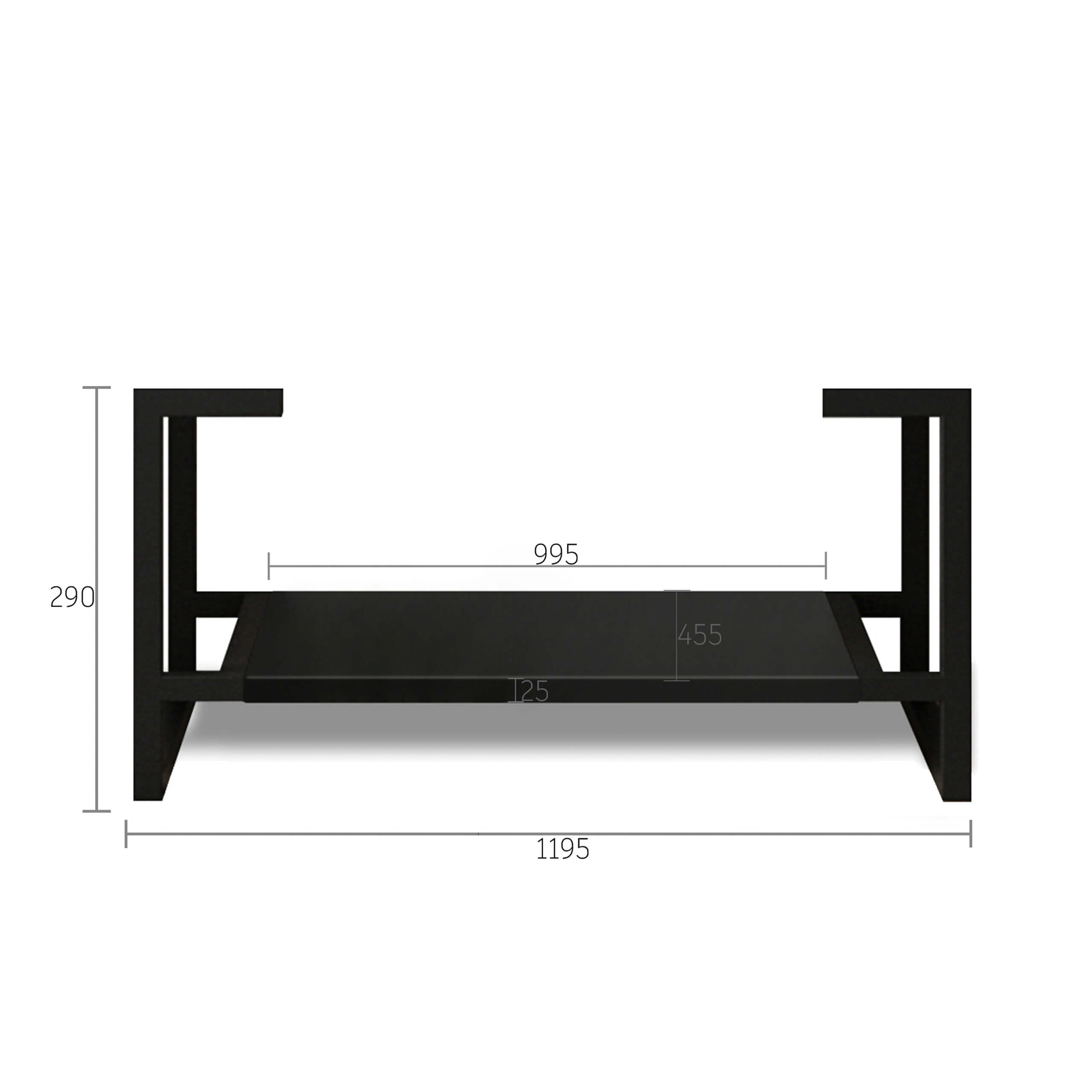 Marlo Leg - Premium Adjustable Table Legs for DIY Furniture, Desks & Shelves - Heavy Duty Steel Frame - Easy to Install - Perfect for Home Office, Kitchen Island & Workbench Projects