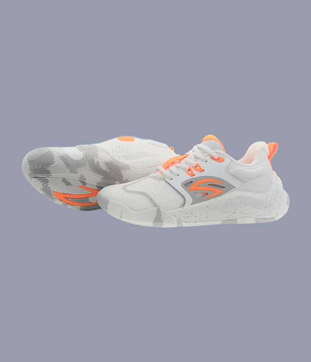 Azza Fencing Shoes Size 15/14 - White | Lightweight Durable Fencing Footwear for Training & Competition