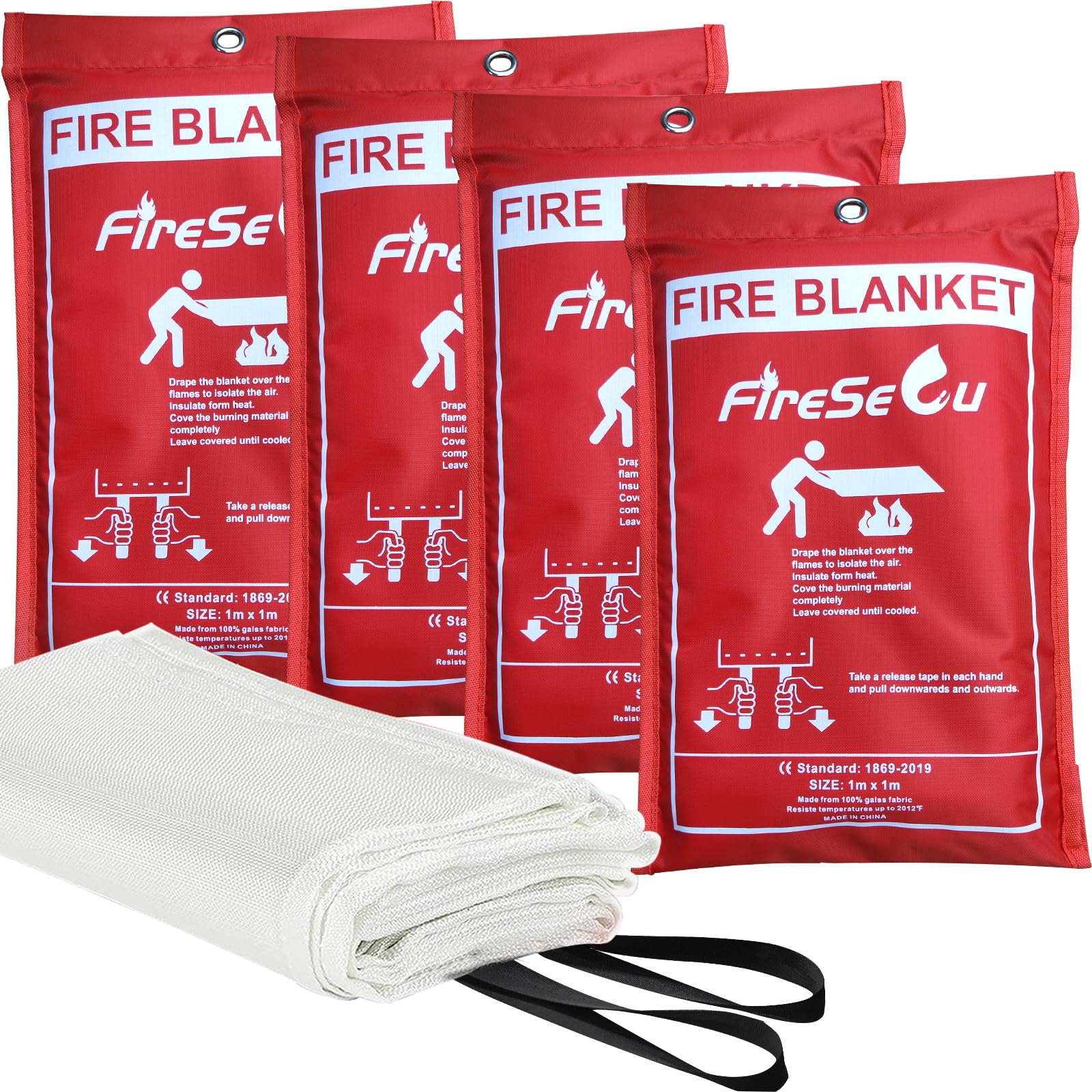Fire Blanket 4 Pack - 40