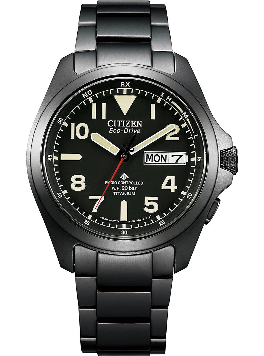 CITIZEN PROMASTER LAND AT6085-50E Men's Eco-Drive Watch with Japanese Movement - Perfect for Outdoor Adventures, Hiking & Everyday Wear