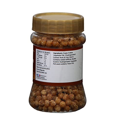Virgo Butterscotch Nuts 100g - Premium Healthy Snacks for Kids, Perfect Cake Topping & Ice Cream Decoration | Delicious Treats for Parties, Baking & Everyday Snacking
