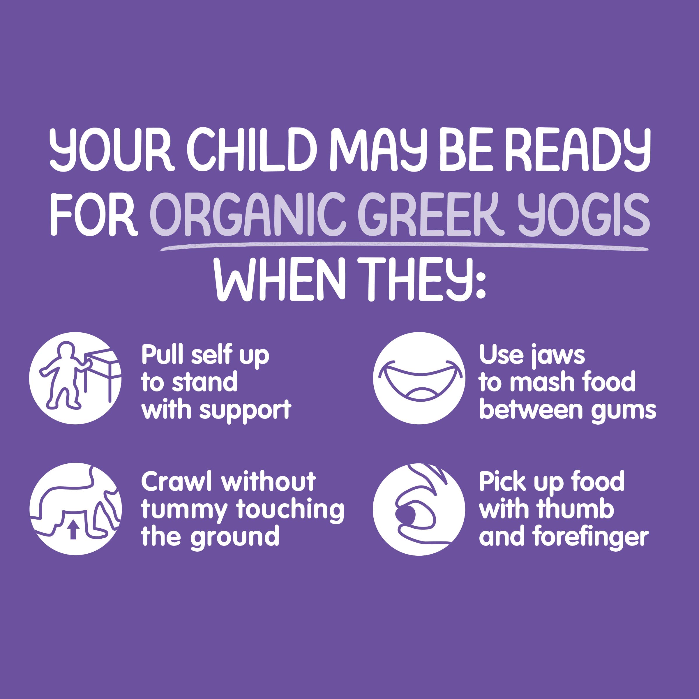 Happy Baby Organics Greek Yogis Freeze-Dried Yogurt & Fruit Snacks - Blueberry & Purple Carrot - 1 Oz | Healthy Baby & Toddler Snacks for On-the-Go, Daycare & Travel | Packaging May Vary