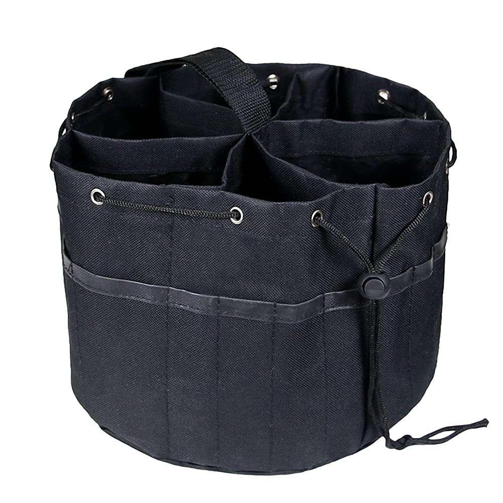 Parachute Bag Small Parts Organizer - 22 Pockets Heavy Duty Tool Storage Bag with Drawstring Closure | Perfect for Garden Tools, Hardware & DIY Supplies Organization