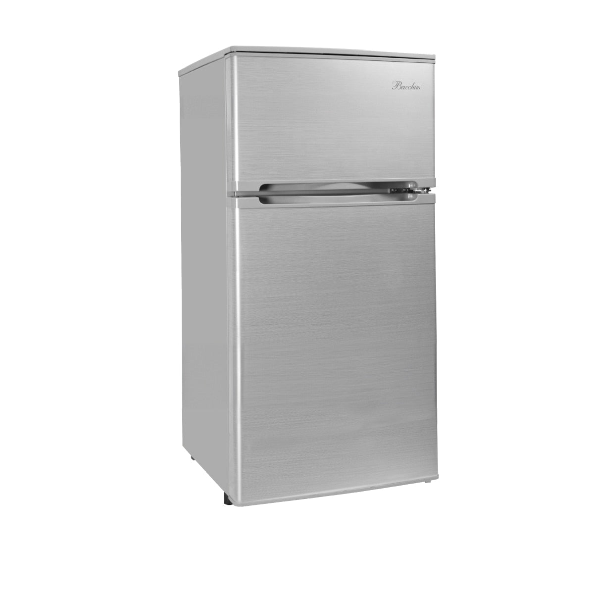 Bacchus BA128DW 122L Double Door Refrigerator - Energy Efficient, Frost-Free, Compact Freezer for Home, Kitchen, Dorm, Office & Small Spaces