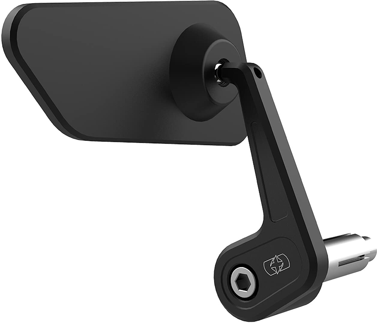 Oxford Products Bar End Mirror - Universal Bike Handlebar Mirror for Road & Mountain Bikes - Wide View Rearview Safety Cycling Accessory (Great for Commuting, Touring & Off-Road Adventures)
