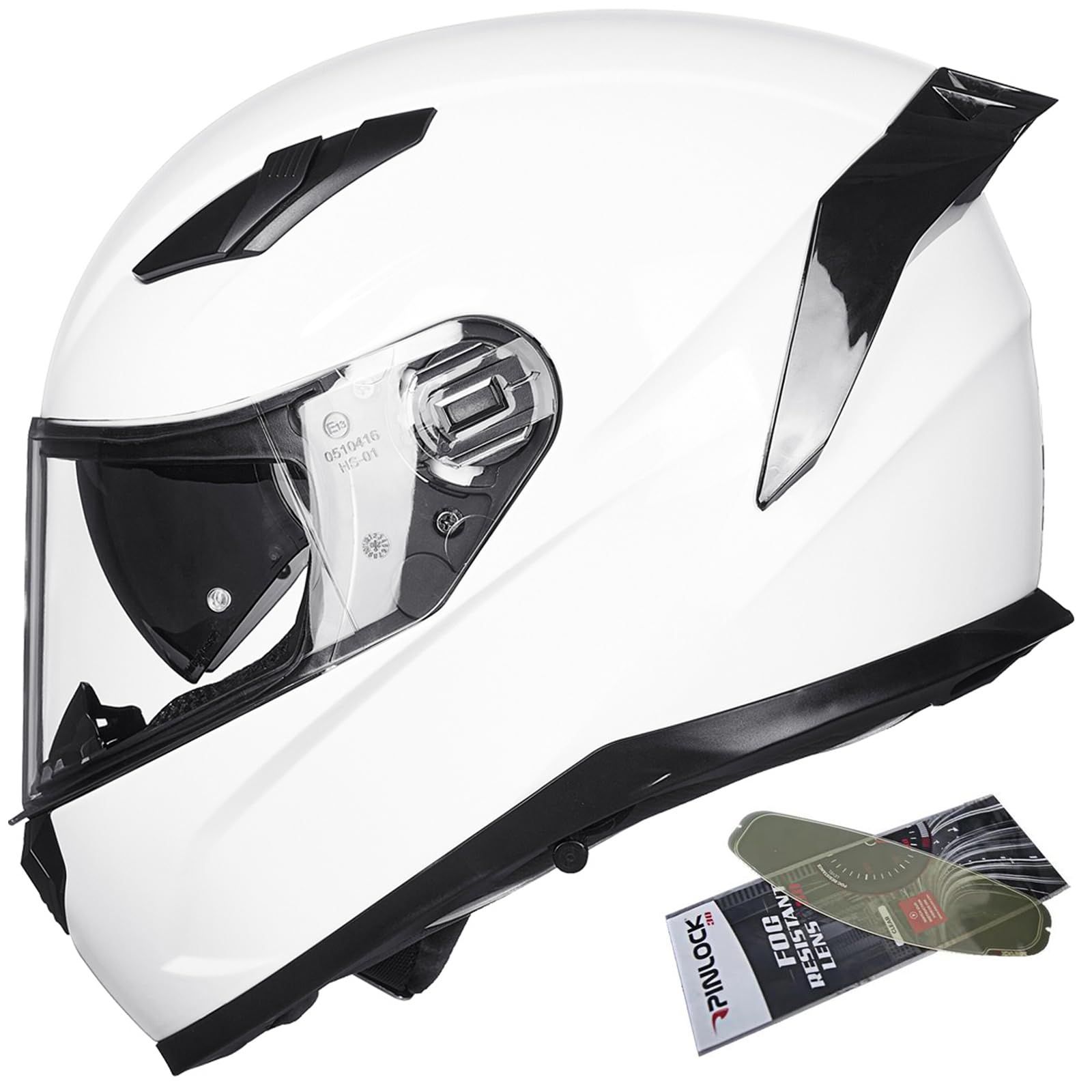 **DOT Certified ILM Full Face Motorcycle Helmet with Anti-Fog Pinlock & Heated Shield - Unisex for Men & Women - Ideal for Snowmobile, Street & Off-Road Riding**