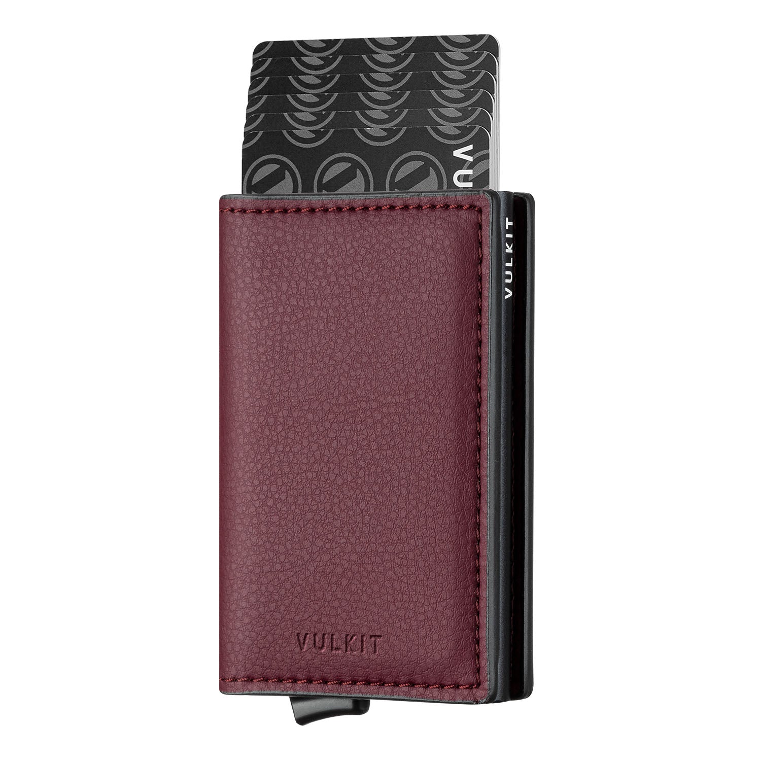 VC201 Slim Aluminum Card Holder with Back Slot - RFID Blocking Wallet for Credit Cards & IDs - Perfect for Travel, Business, and Everyday Use