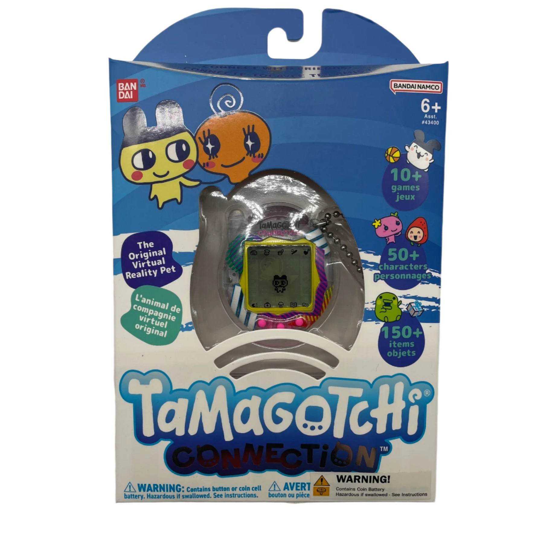 Bandai Tamashii Nations Tamagotchi Connection Virtual Pet - Bubbles Edition (New & Sealed) - Perfect Gift for Kids & Collectors, Fun Digital Companion for Home, Office & Travel