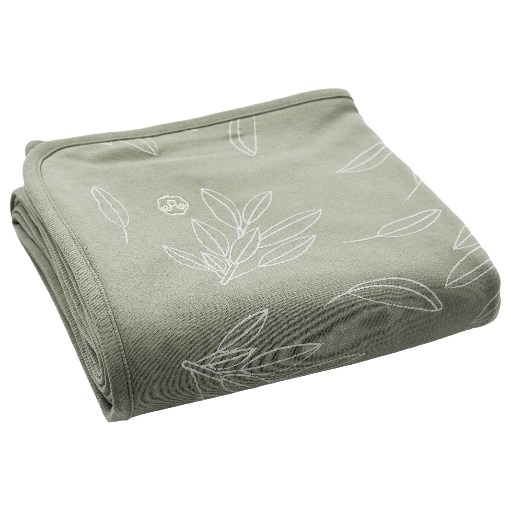 Premium 4 Season Toddler Blanket - Soft Merino Wool & Organic Cotton Baby Blanket 52.5