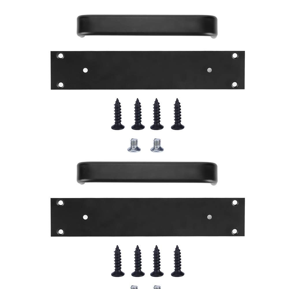 Walfront 2-Pack Door Pull Handles - Heavy Duty Aluminum Alloy Hardware for Sliding Doors, Wood Doors & Balcony Doors | Perfect for Home Improvement & DIY Projects