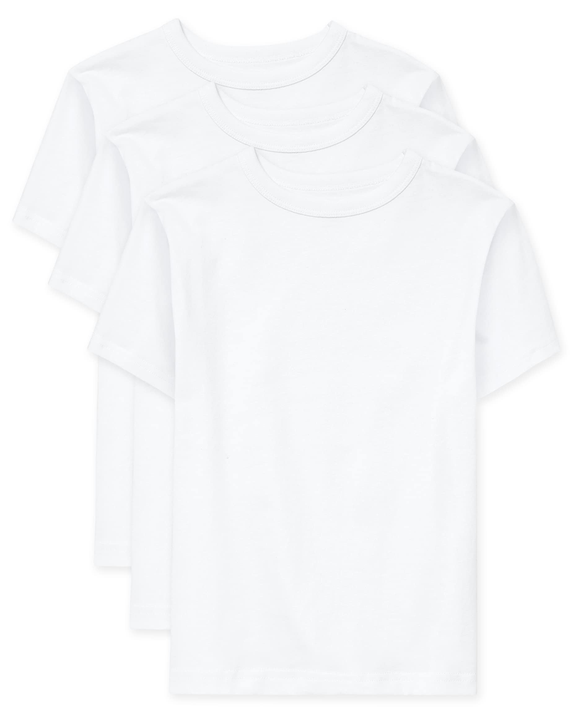 The Children's Place Boys Basic Short Sleeve T-Shirt - Soft Cotton Crewneck Tee for Kids | Perfect for Playdates, School & Everyday Wear