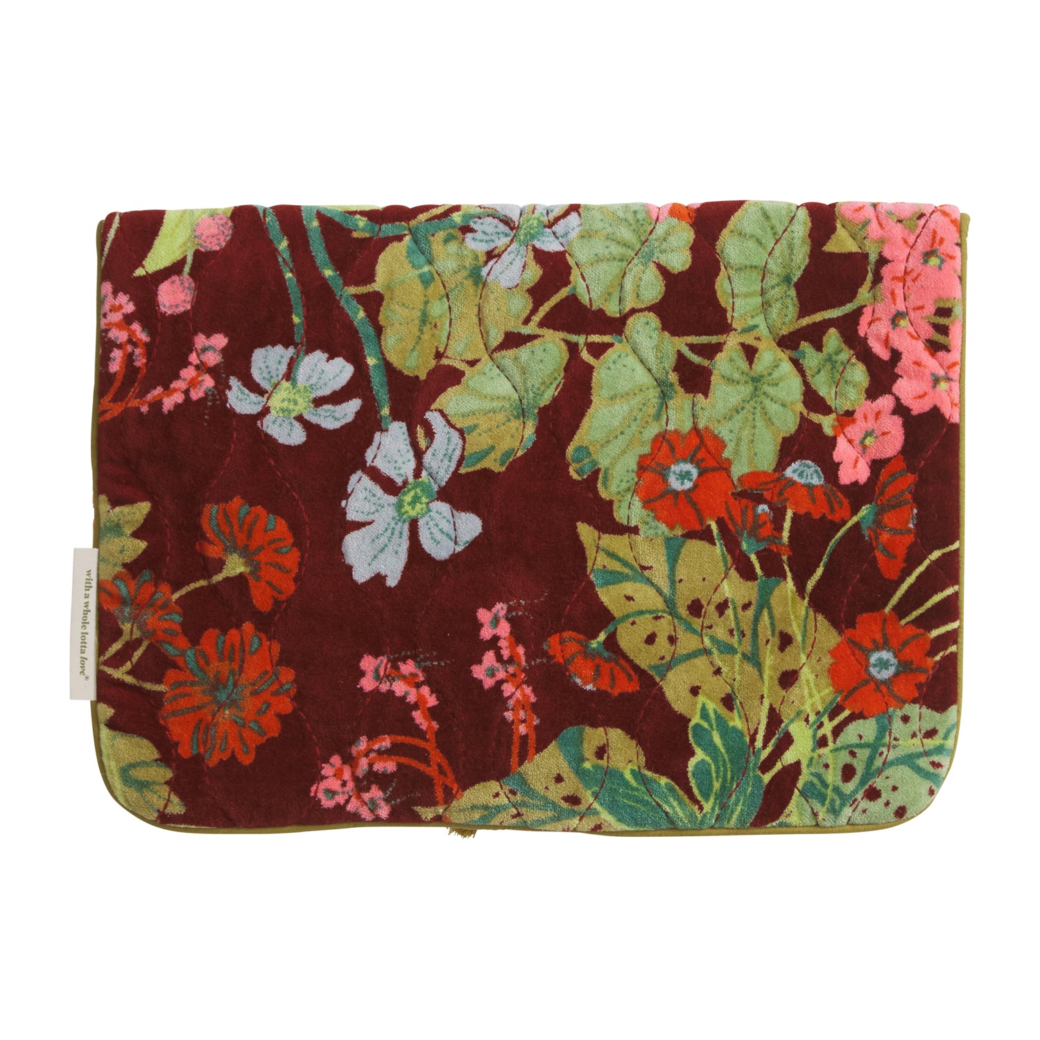 Genevieve Velvet Clutch Bag for Women - Elegant Evening Purse with Wristlet Strap - Perfect for Parties, Weddings & Special Occasions