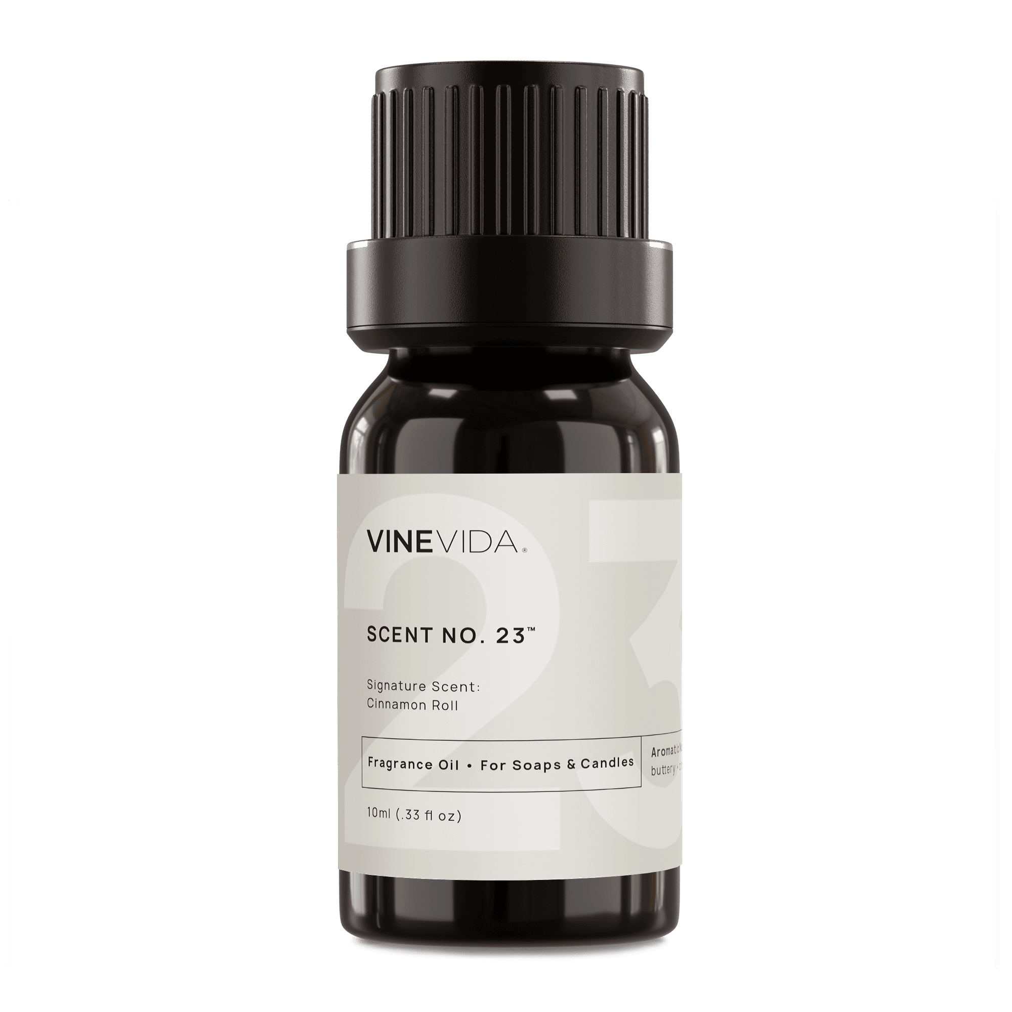 NO. 23 Cinnamon Roll Fragrance Oil for Handmade Soaps, Candles & DIY Home Scents - Perfect for Aromatherapy, Relaxation & Holiday Gifts