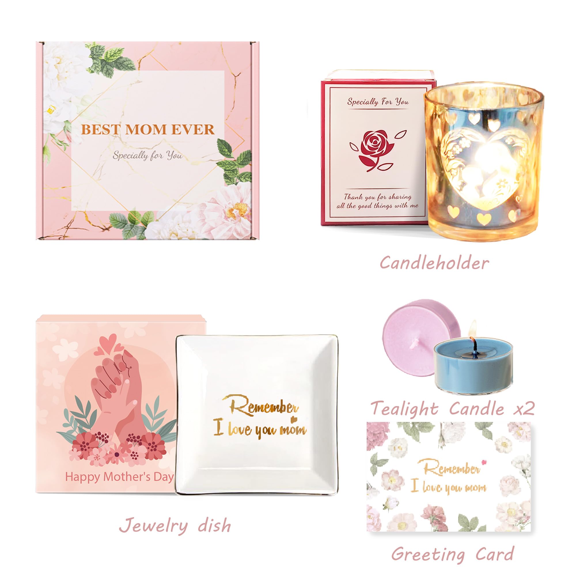 Christmas Gifts for Mom - Unique Gift Basket for Women, Sister, Grandma & Wife | Birthday & Mother's Day Presents from Daughter | Personalized Gift Set for Her - Perfect for Holidays, Special Occasions & Showing Appreciation