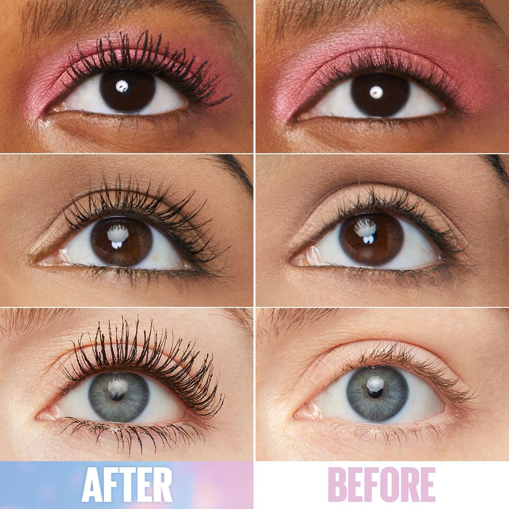 Maybelline Lash Sensational Sky High Mascara - Volumizing, Lengthening & Defining for Dramatic Lashes | Washable Formula in Burgundy Haze (1 Count) | Perfect for Date Night & Special Occasions