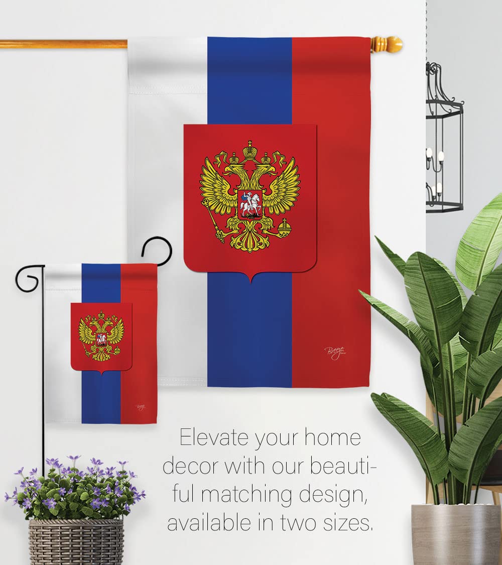 Russia Nationality House Flag Set 28