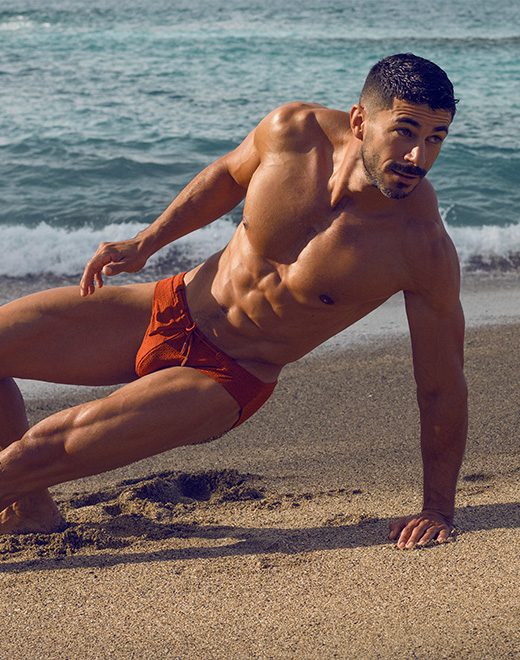 2Eros Textured Swim Brief for Men - Comfortable & Stylish Quick-Dry Swimwear for Beach, Pool & Vacation - Perfect for Swimming, Sunbathing & Water Sports