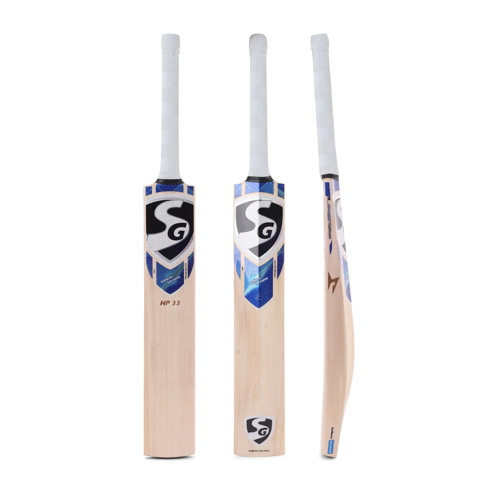 SG HP 33 Hardik Pandya English Willow Cricket Bat - Premium Professional Grade for Matches & Practice | Perfect for Cricket Enthusiasts & Club Players