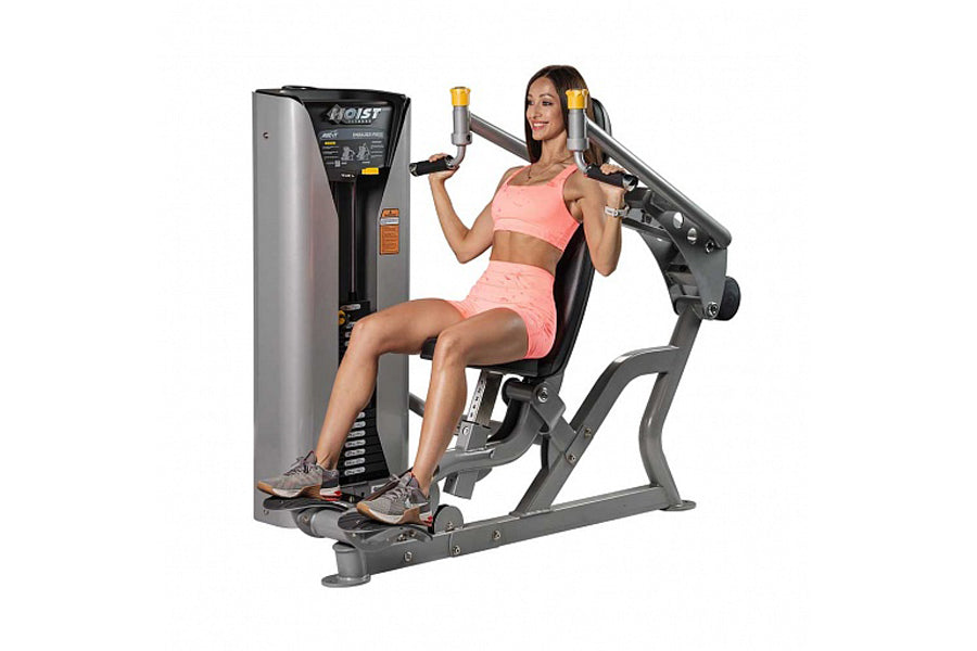 Hoist ROC IT Shoulder Press Machine (RS 2501) - Professional Gym Equipment for Home & Commercial Use - Build Stronger Shoulders & Upper Body
