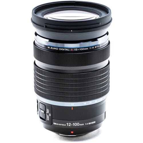 OM SYSTEM M.Zuiko Digital ED 12-100mm f/4 IS PRO Lens - High Performance Zoom Lens for Micro Four Thirds Cameras - Perfect for Travel, Landscape & Wildlife Photography