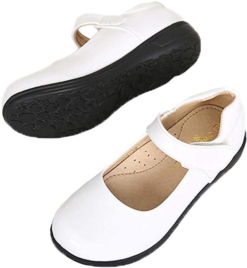 Girls Flat Oxfords School Uniform Shoes - Comfortable Dress Shoes for Kids, Princess Mary Jane Style - Perfect for School, Church, and Formal Occasions