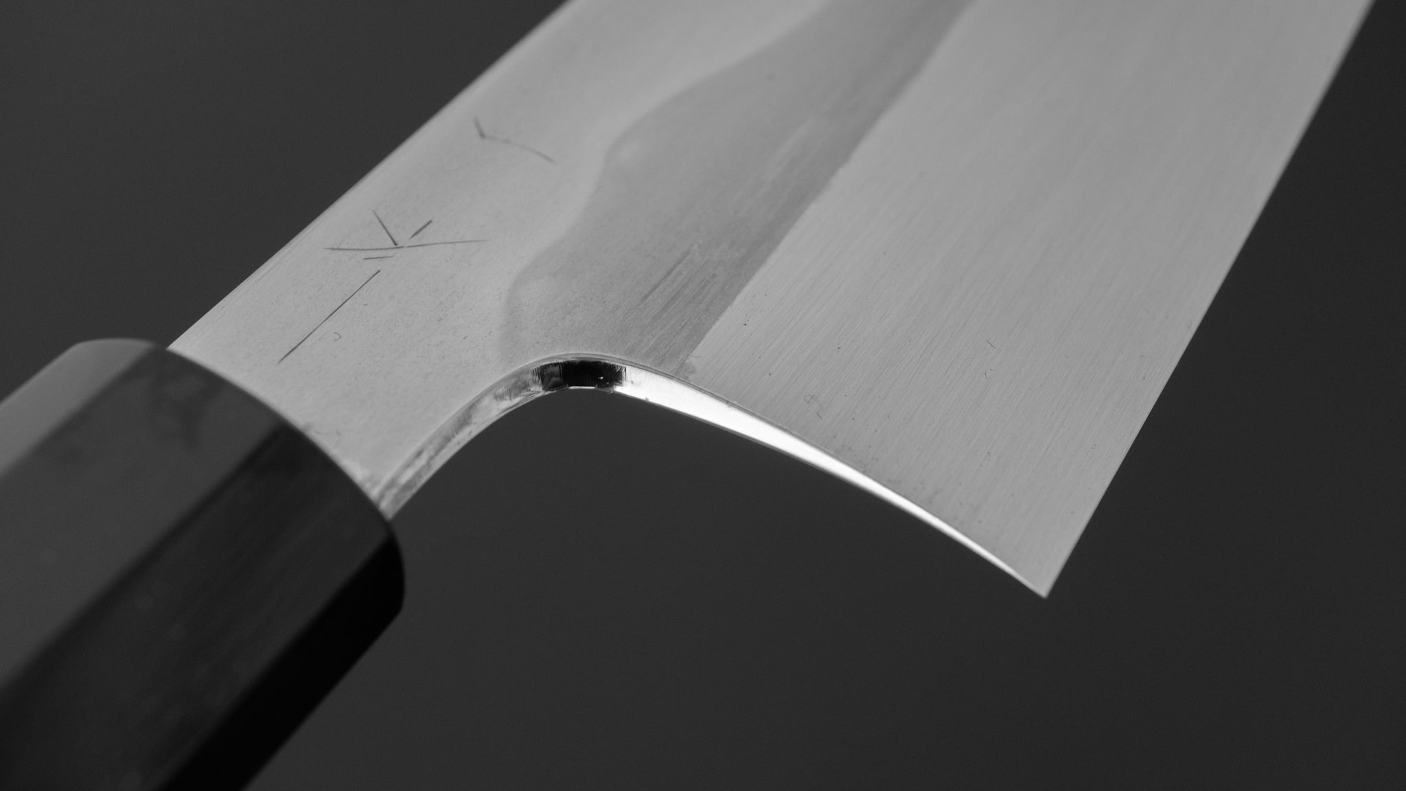Hitohira Togashi White #1 Fuji Mizu Honyaki Gyuto 240mm Japanese Chef Knife with Kurokaki Persimmon Handle (#119/Saya Included) - Perfect for Professional Chefs & Home Cooking Enthusiasts