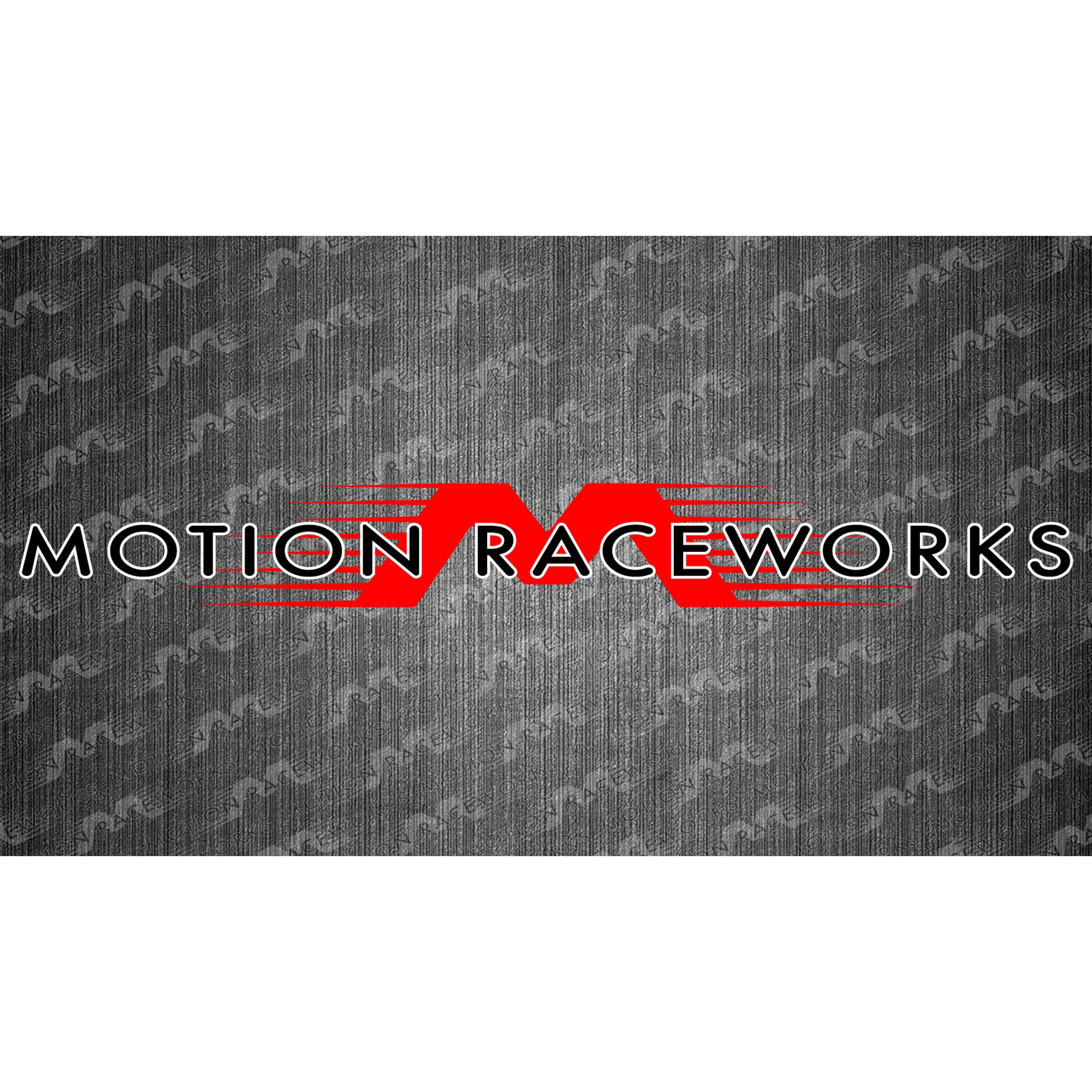 Red & White Motion Raceworks Decal Sticker - 8