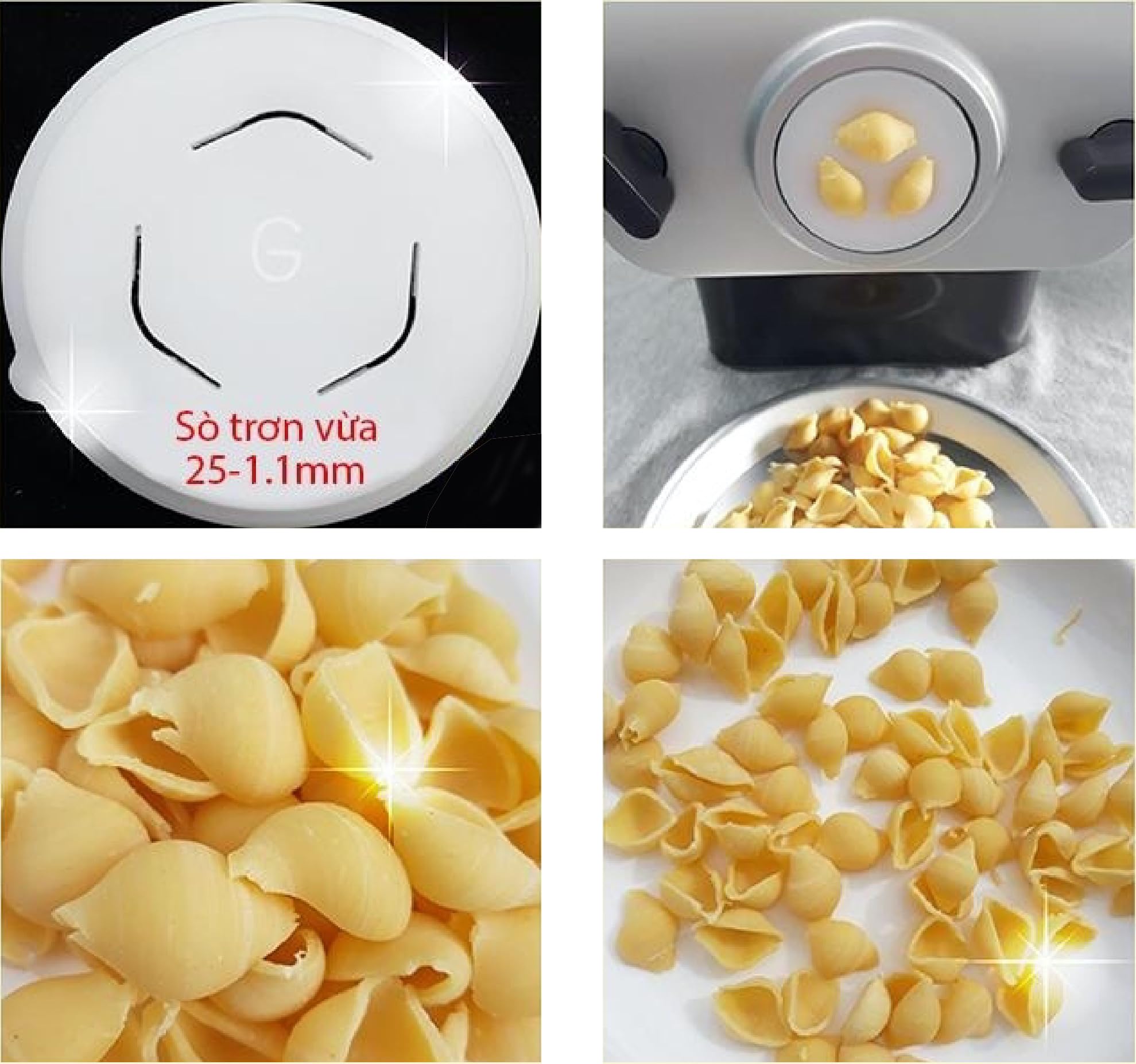 Philips Pasta Maker Shell Pasta Disc Attachment - Medium Shell 25-1.1mm | Compatible with Philips Automatic Soup & Pasta Makers | Durable Kitchen Appliance for Homemade Italian Pasta | Perfect for Family Dinners & Restaurant-Style Dishes