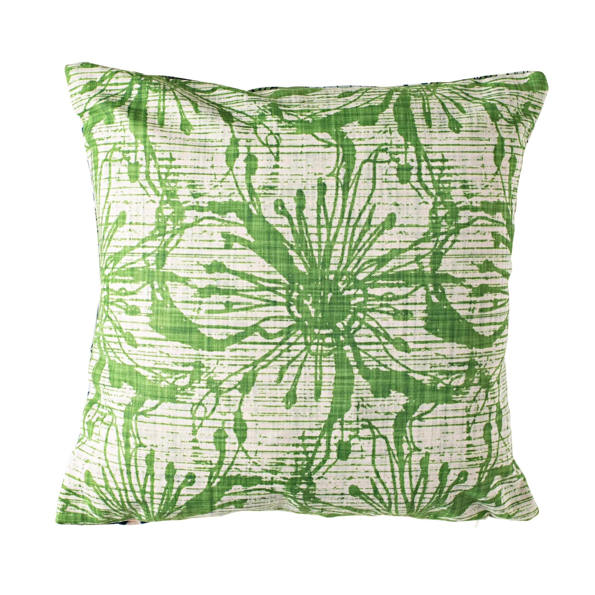 Premium Aruba Outdoor & Indoor Fern Leaf Cushion 45x45cm - Soft Decorative Throw Pillow for Patio, Sofa, Bedroom & Garden Decor