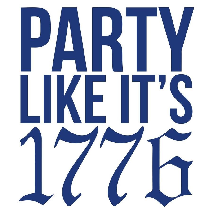 Women's Patriotic 1776 Boyfriend Fit T-Shirt - White | Vintage American Revolution Style for Independence Day & 4th of July Celebrations