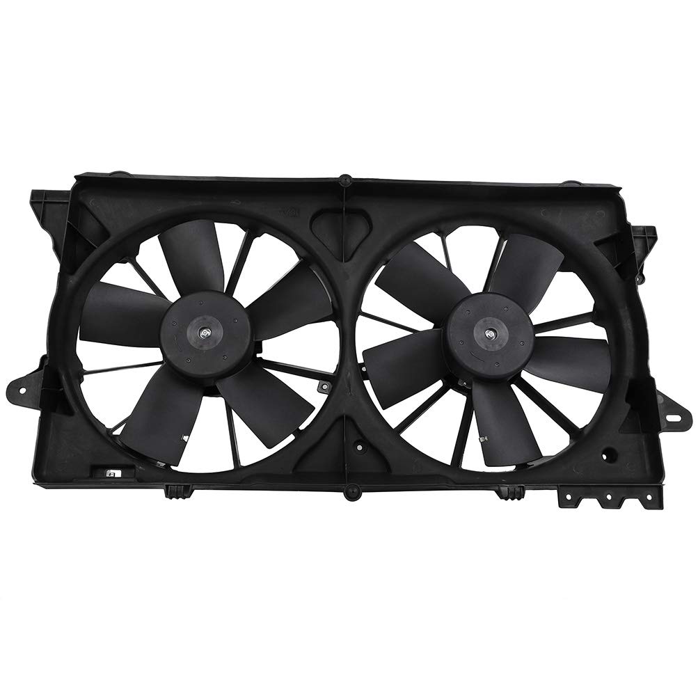 2010-2017 Lincoln Navigator & 2010-2014 Ford F-150 Radiator Condenser Fan Assembly - LH/RH Driver & Passenger Side Cooling Fan Replacement (Fits Part #623620 & 620-422) - Perfect for Engine Overheating Prevention & Summer Driving
