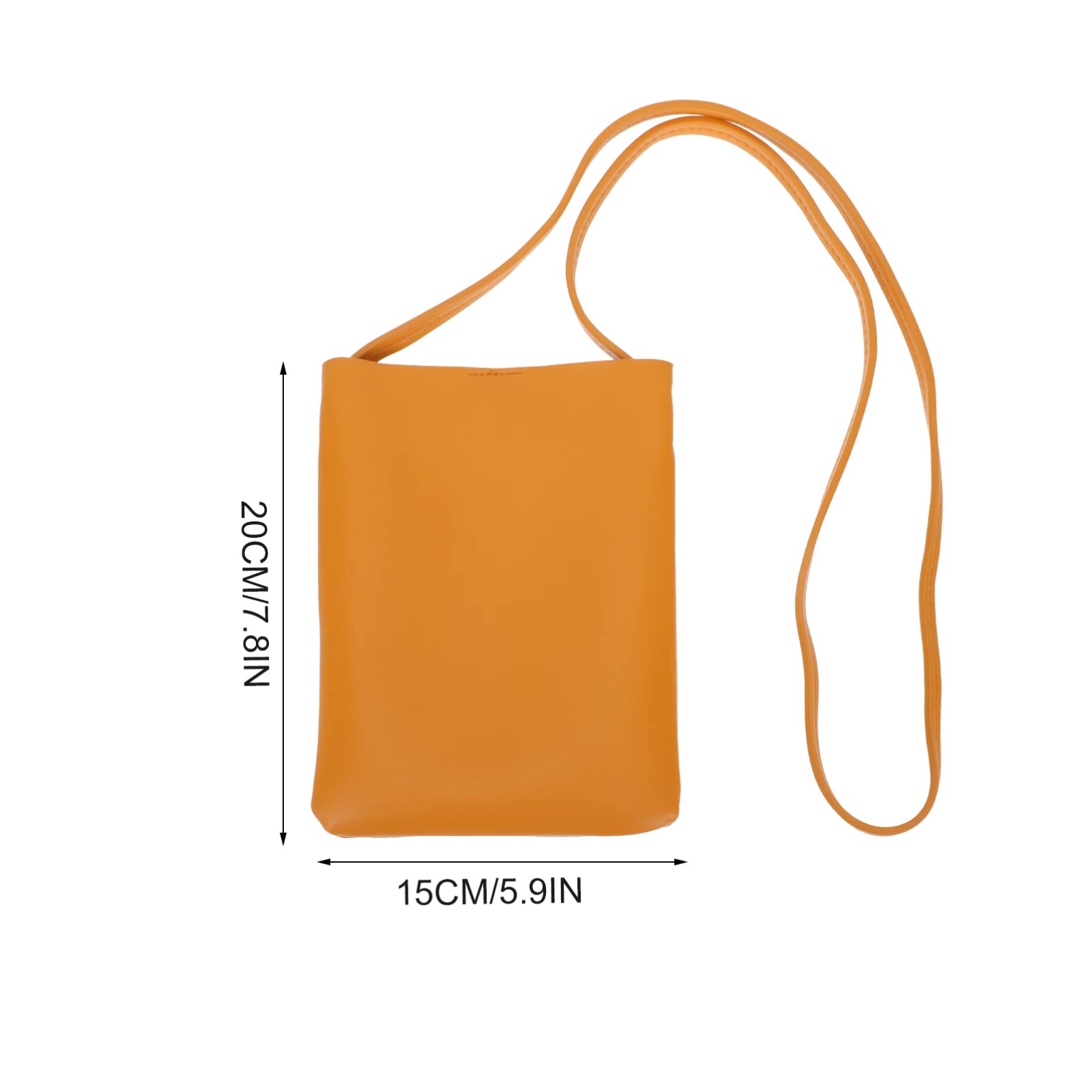 Cabilock 1pc Cute Crossbody Phone Bag for Women - Fashionable PU Leather Mini Tote with Retro Design - Perfect for Phone Storage, Wallet & Daily Essentials - Ideal for Shopping, Travel & Casual Outings