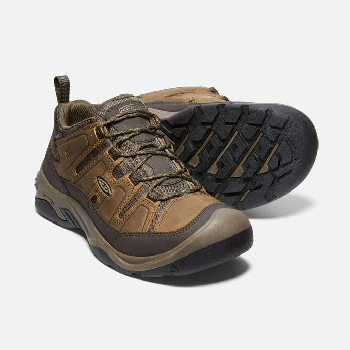 KEEN Circadia WP Men's Waterproof Hiking Boots - Lightweight & Durable Outdoor Shoes for Trekking, Camping & Trail Adventures