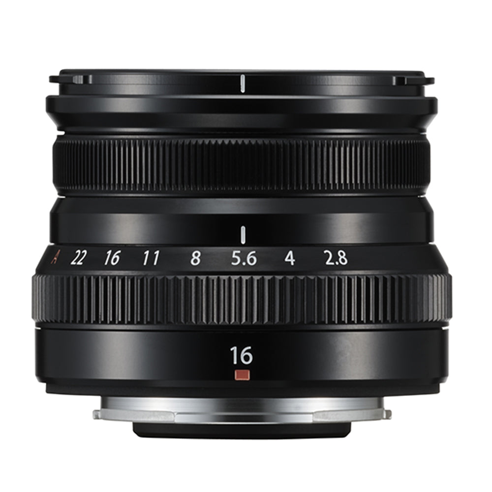 Fujifilm XF 16mm F2.8 R WR Lens - Compact Wide-Angle Prime Lens for Fujifilm X-Mount Cameras | Weather-Resistant & Lightweight | Perfect for Travel, Street & Landscape Photography (Black)