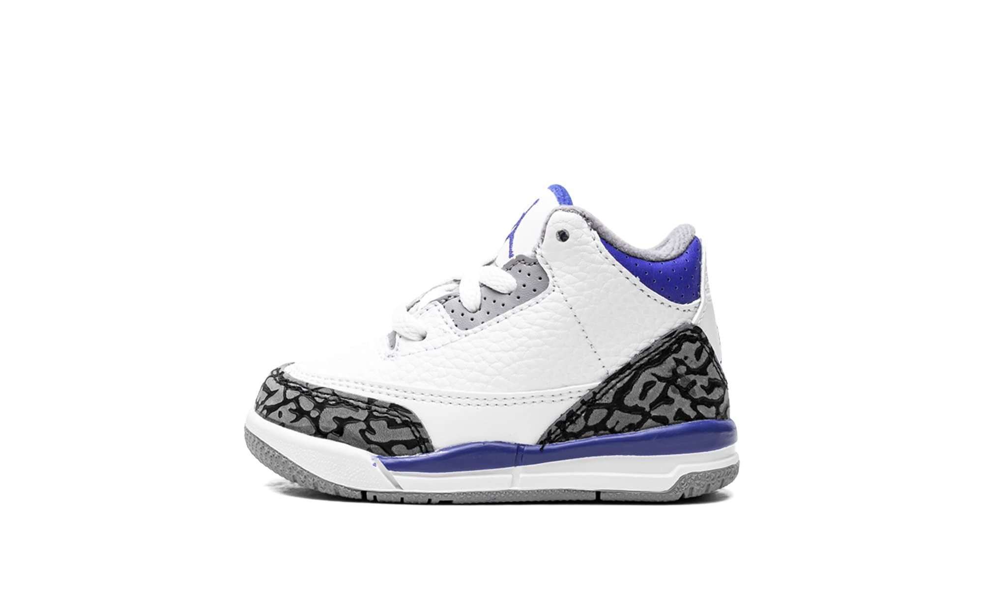 Jordan Toddler Air 3 TD 832033-145 Sneakers - Racer Blue - Size 10C - Comfortable Kids Basketball Shoes for Play & School