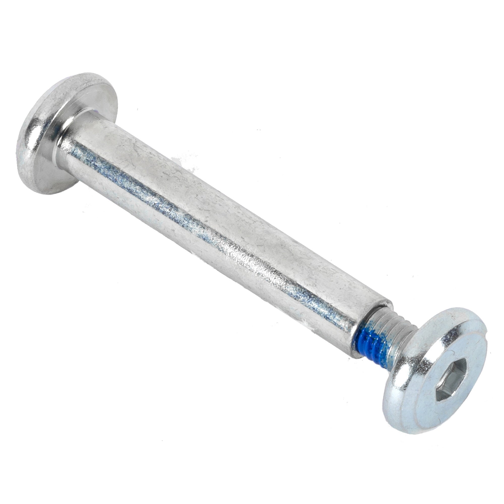 High-Quality Steel Double Axle for Brake Systems - 37mm Hex/6mm - Perfect for Automotive Repairs & DIY Projects
