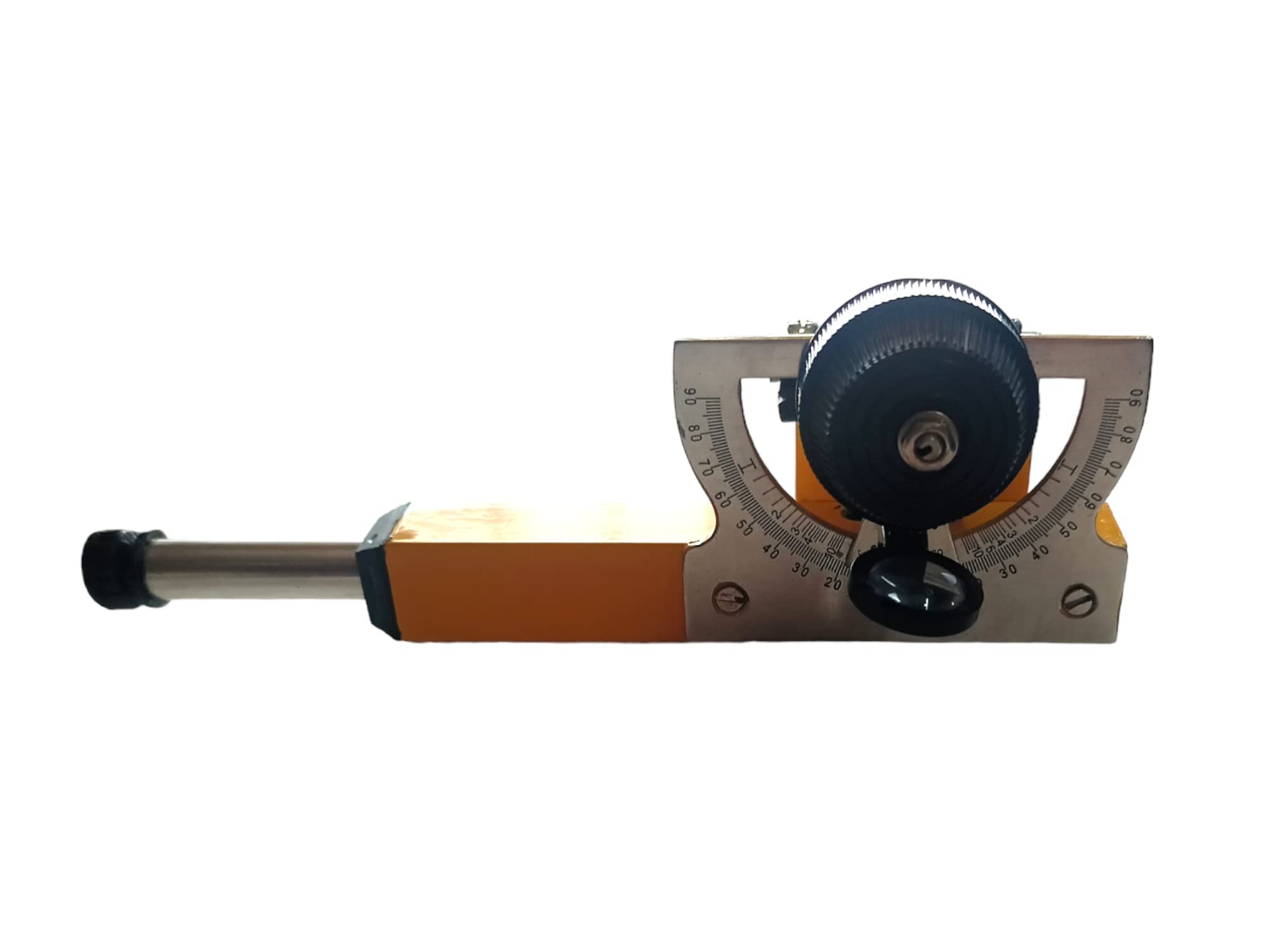 Precision Abney Level with Slow Motion Adjustment - Ideal for Surveying, Construction, and Outdoor Adventures