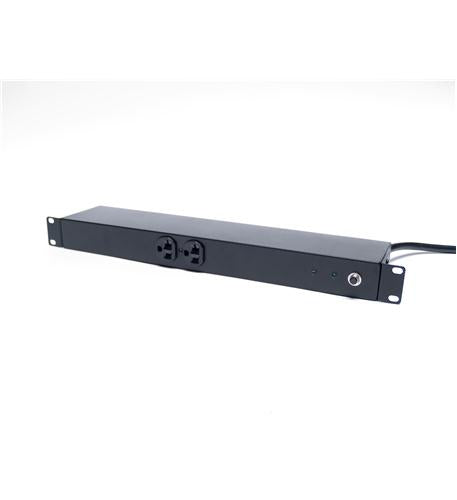 15 Amp 10 Outlet Surge Protected Power Distribution Unit (PDU) - Heavy Duty for Server Racks, Data Centers & Home Office Use