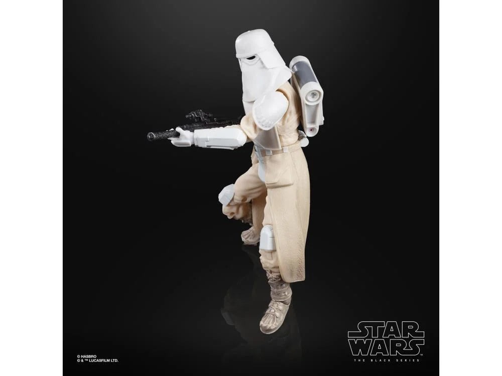 Star Wars 40th Anniversary The Black Series Snowtrooper Action Figure 6-Inch Collectible Toy - Perfect for Display, Gift Giving & Star Wars Fans Collection