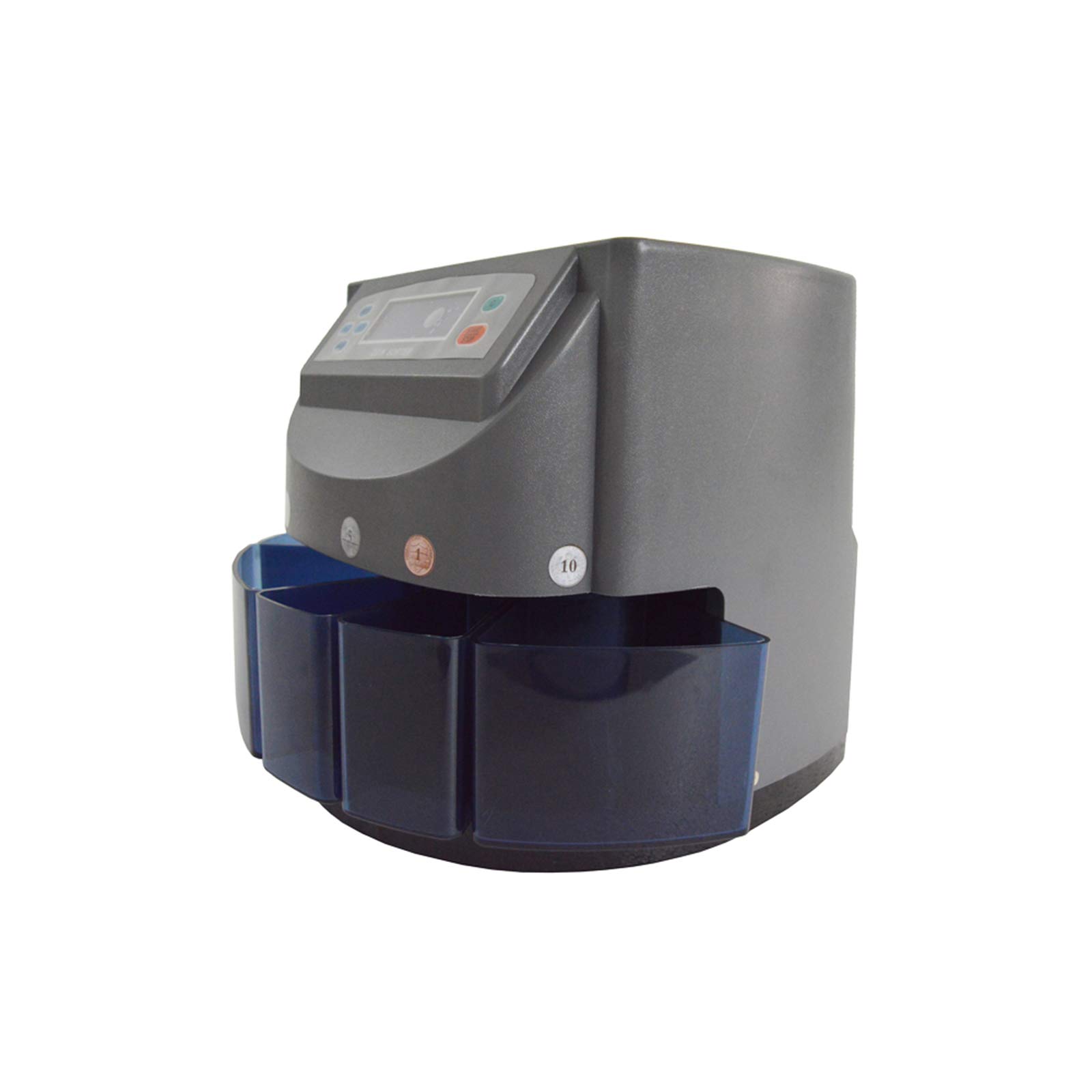 Best Coin Counter Machine for US Dollars - Accurate LCD Digital Coin Sorter & Money Counter (110V) | Perfect for Banks, Retail Stores & Cash-Intensive Businesses