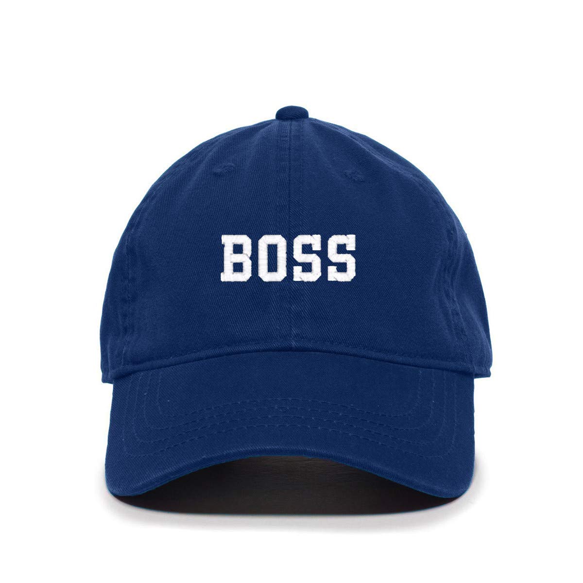 Boss Embroidered Cotton Baseball Cap - Adjustable Dad Hat for Men & Women | Perfect for Outdoor Sports, Casual Wear & Sun Protection